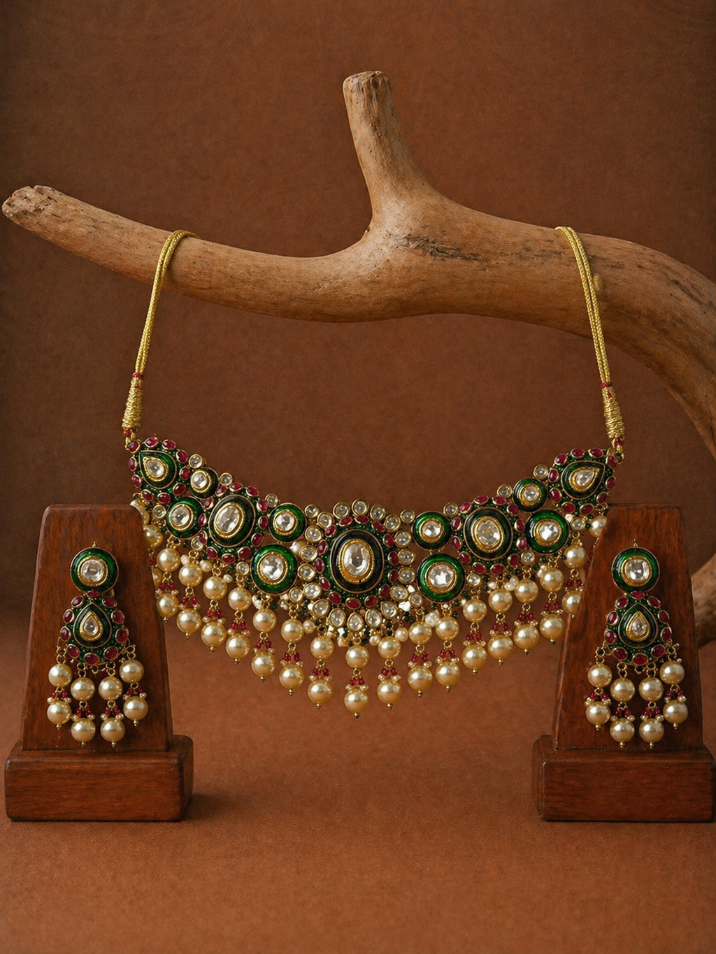 Polki Choker Set