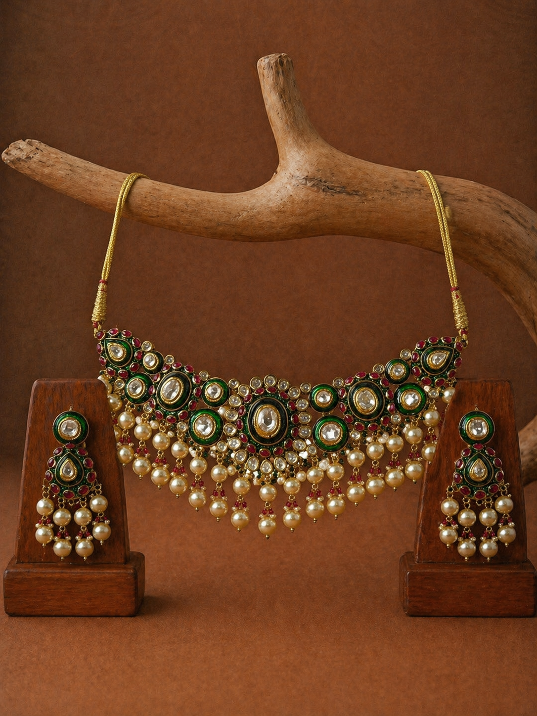 Polki Choker Set