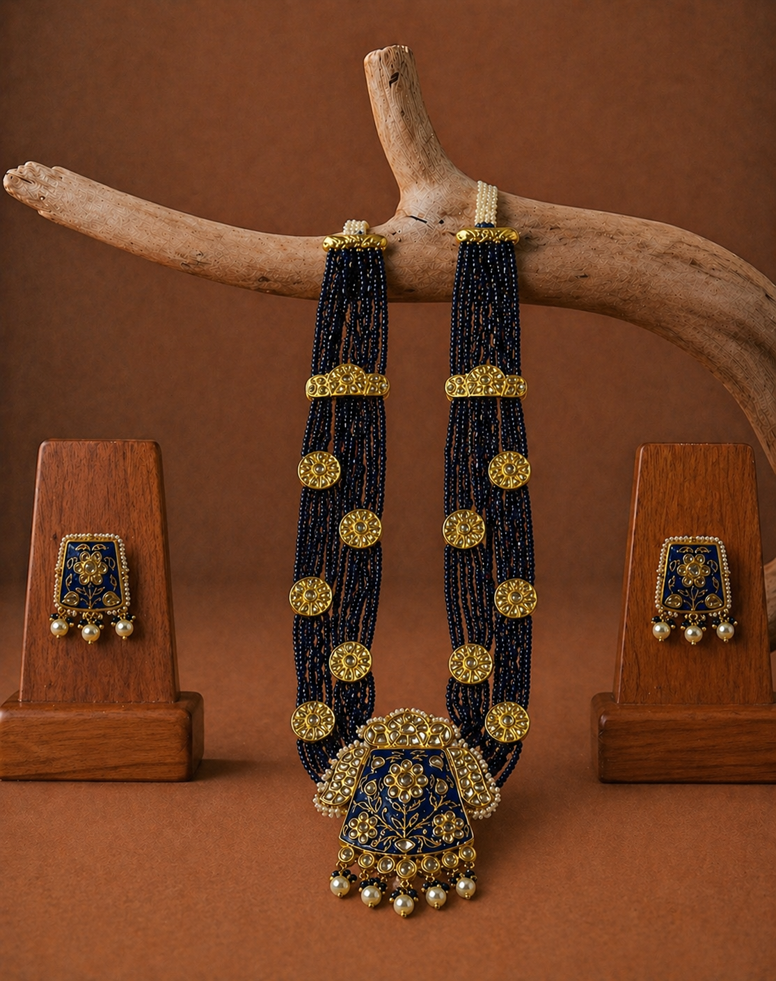 Polki Necklace Set