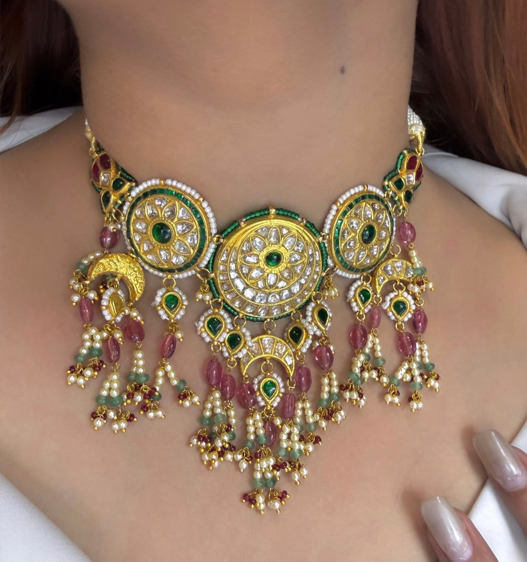 Polki Necklace Set