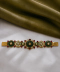 Emerald Royale Polki Bracelet
