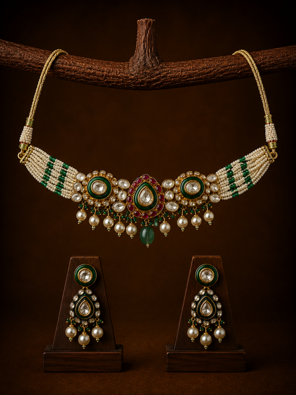 Polki Chik Patti Set