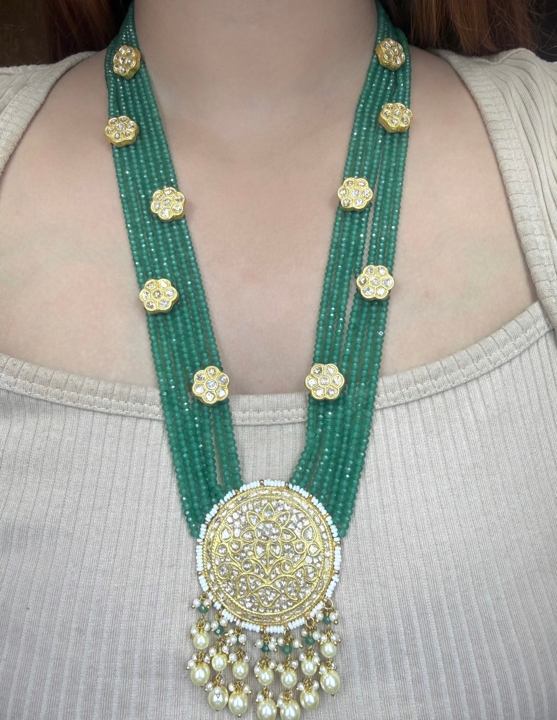 Polki Necklace Set