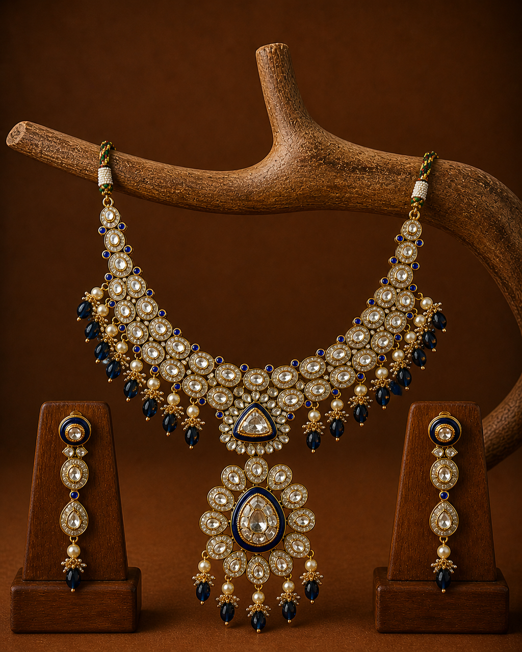 Polki Necklace Set