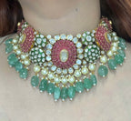 Polki Necklace Set