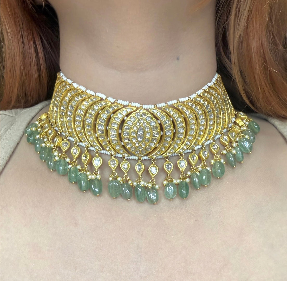 Polki Necklace Set