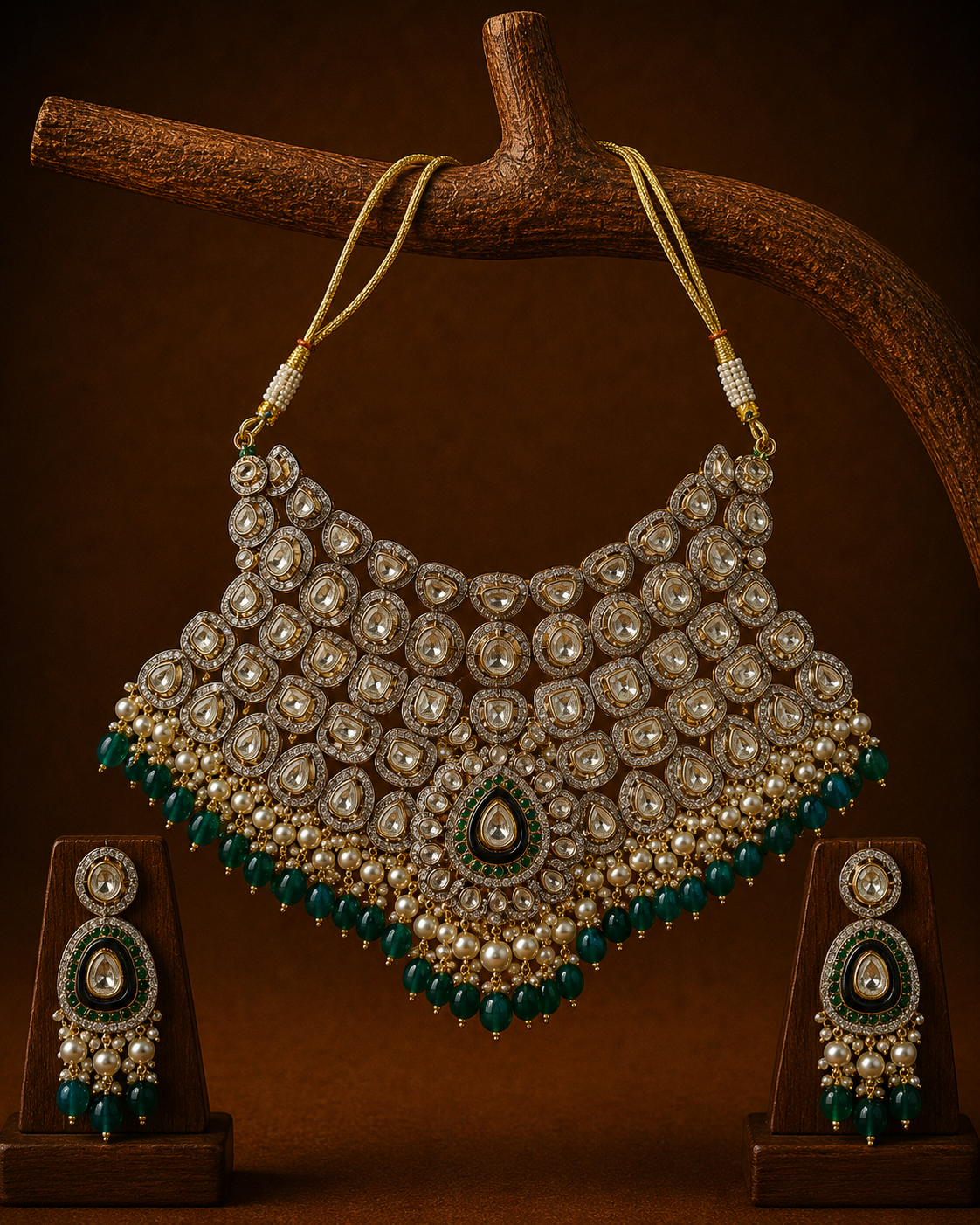 Polki Choker Set