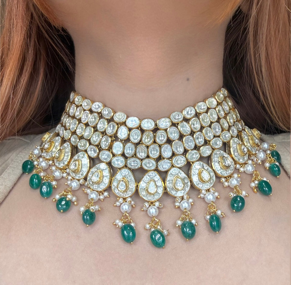 Polki Necklace Set