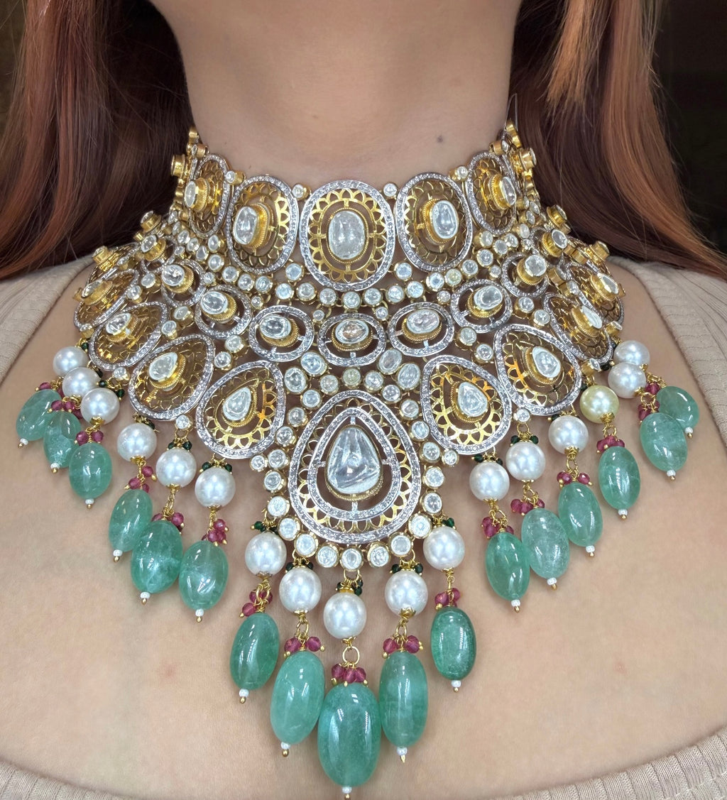 Polki Choker Set