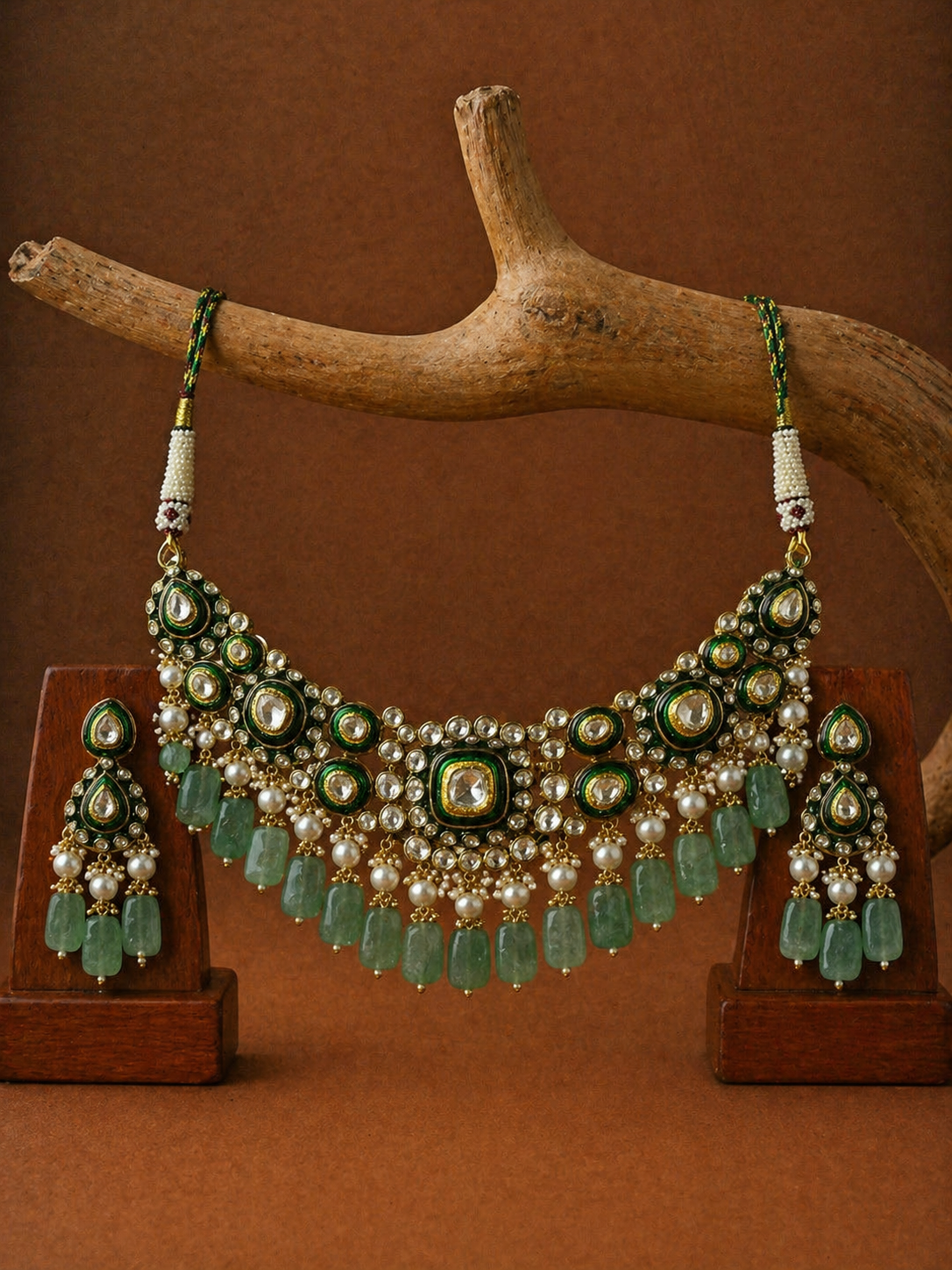 Polki Necklace Set