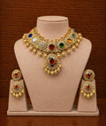 Navratan Polki Necklace