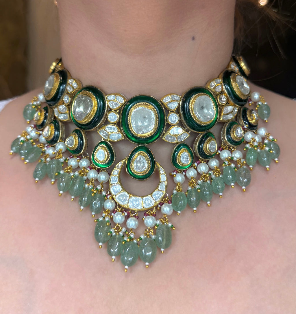 Polki Necklace Set