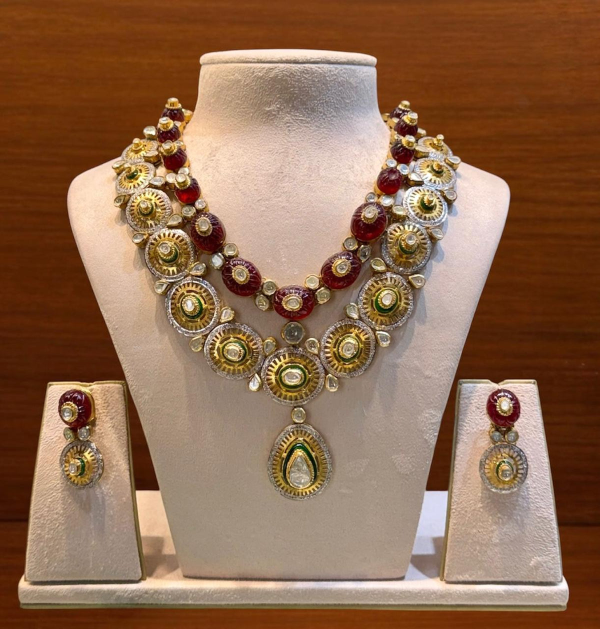 Two Layer Polki Set