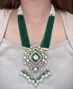 Polki Pendant Set