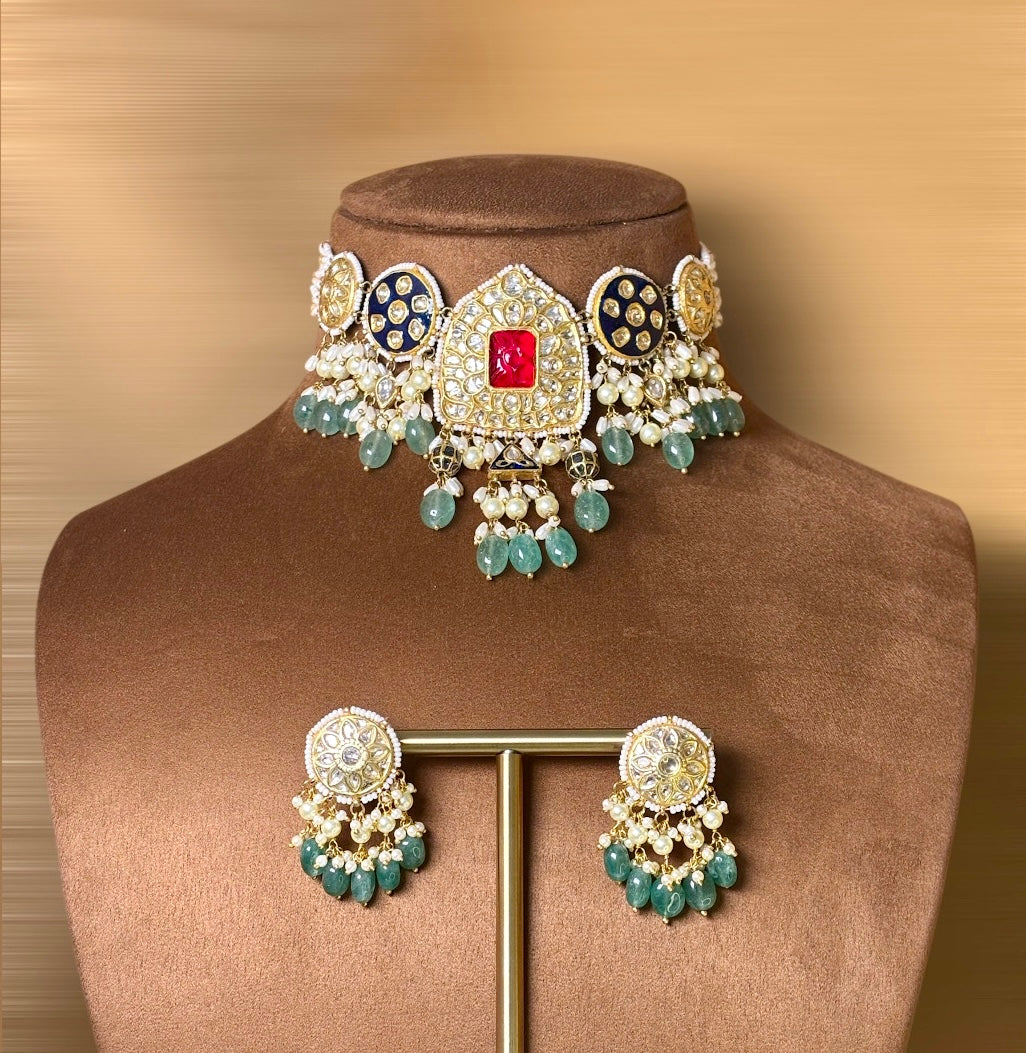 Polki Chick - Patti Set