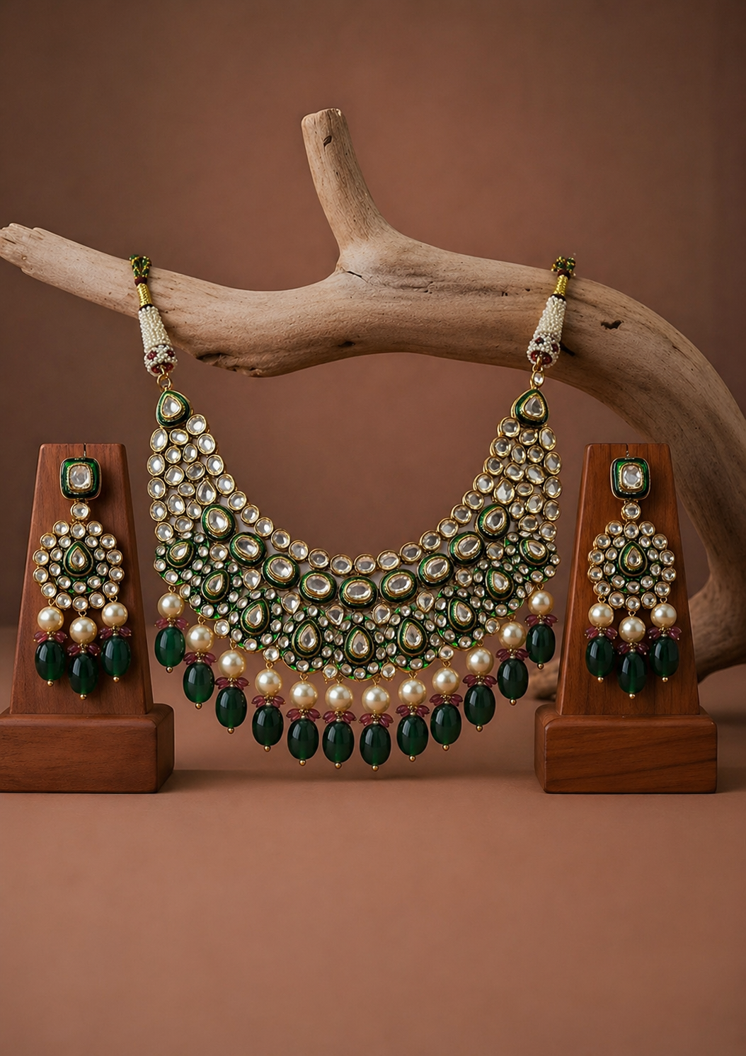 Polki Necklace Set