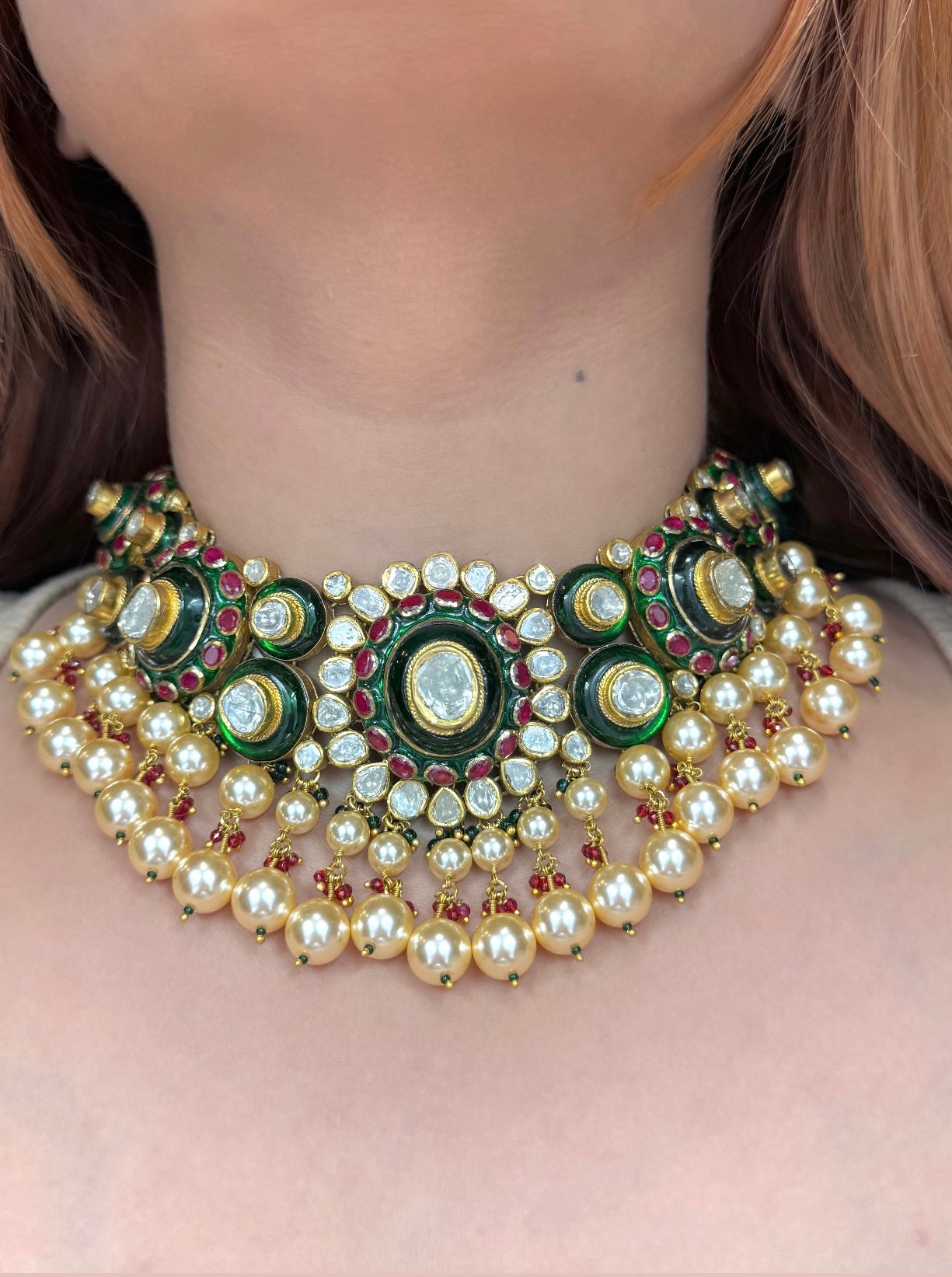 Polki Choker Set