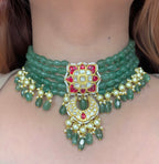 Polki Necklace Set