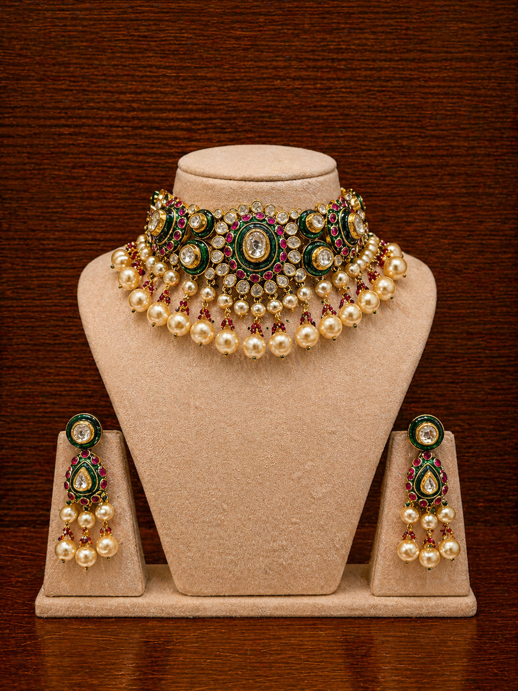 Polki Choker Set