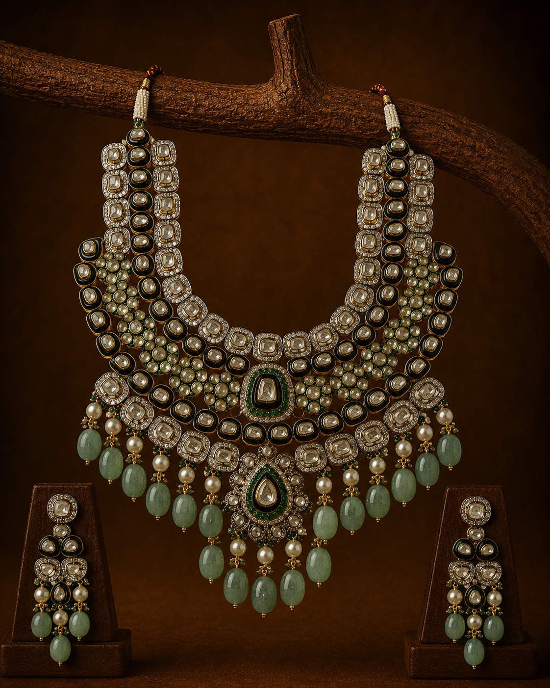 Diamond Polki Set