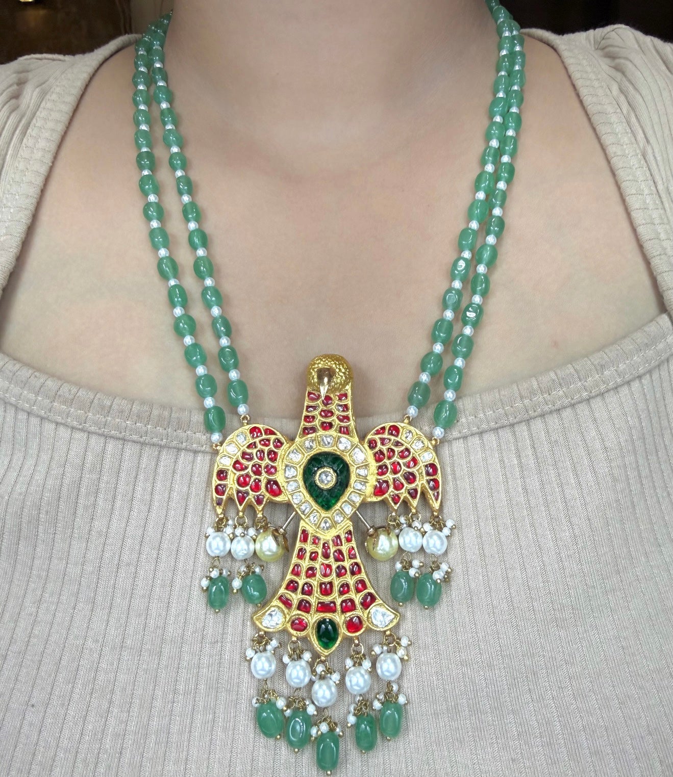 Polki Pendant