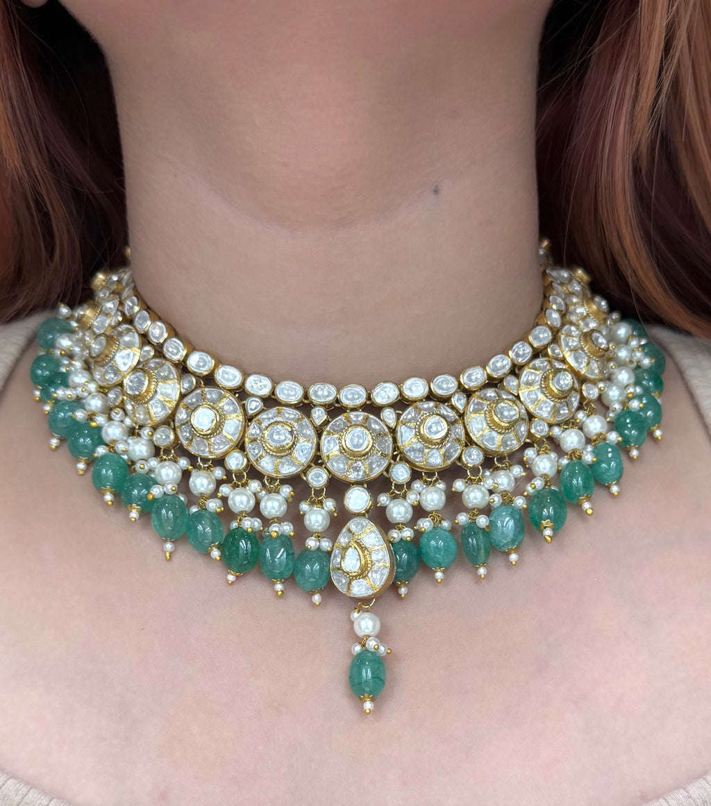 Polki Necklace Set
