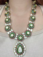 Polki Pendant Set