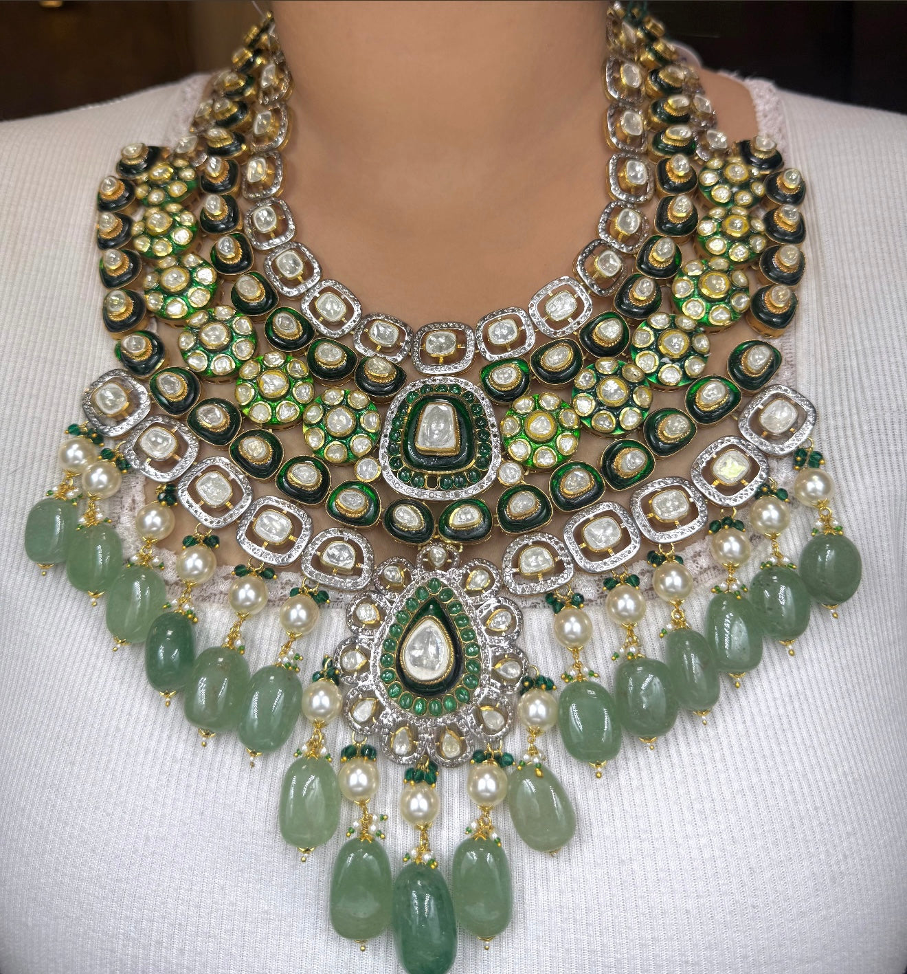 Diamond Polki Set