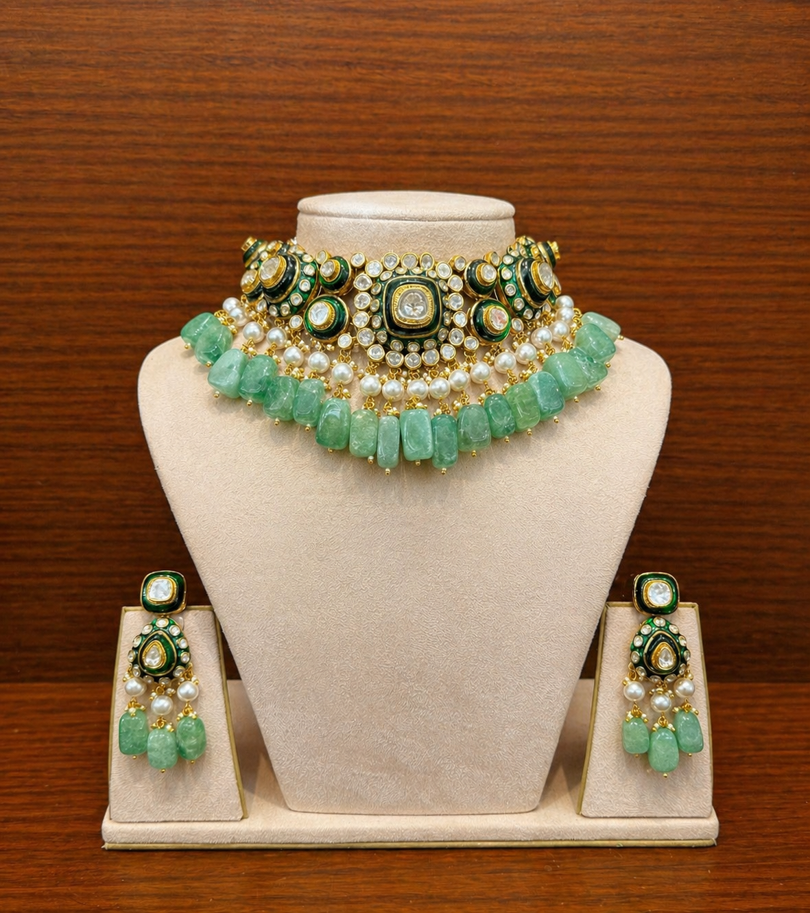 Polki Necklace Set