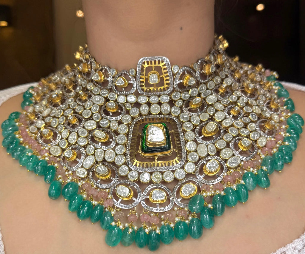 Bridal Polki Choker Set