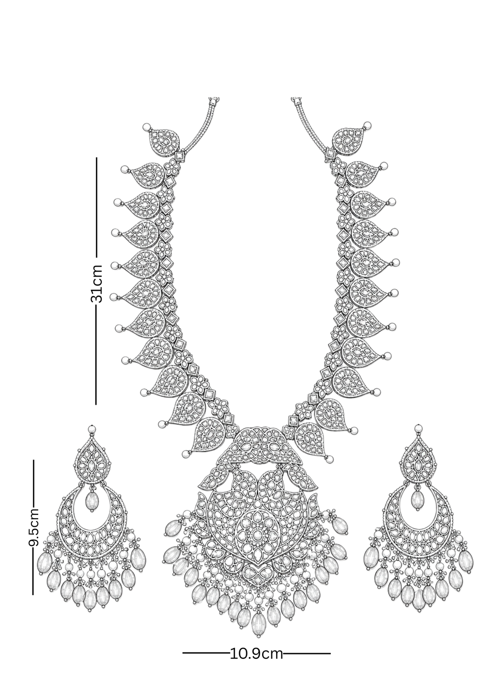 Long Polki Set