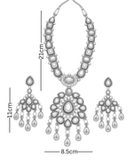 Polki Pendant Set