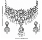 Royal Emerald Polki Set
