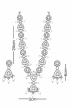 Ruby Pearl Polki String