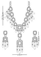 Navratan Polki Pendant Set