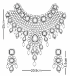 Royale Polki Choker Set