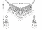 Emerald Polki Choker