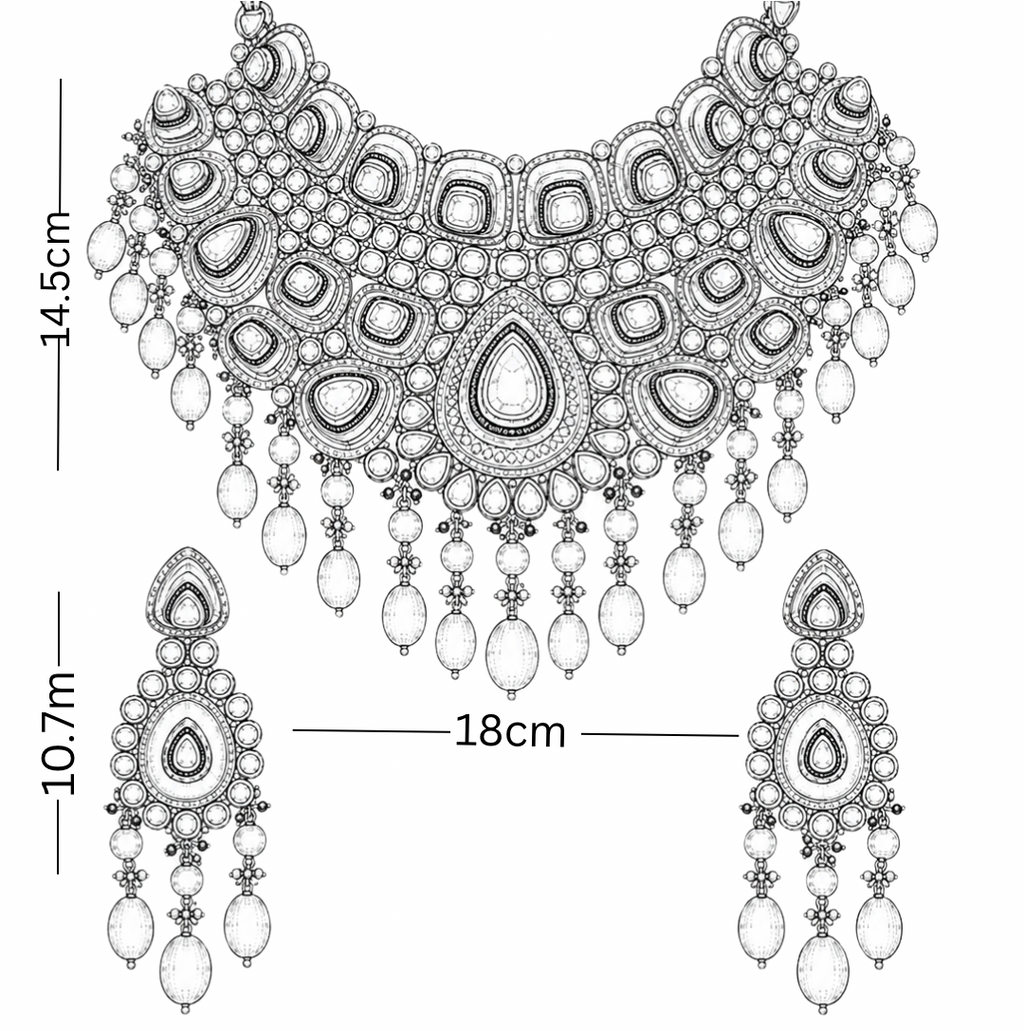Polki Choker Set