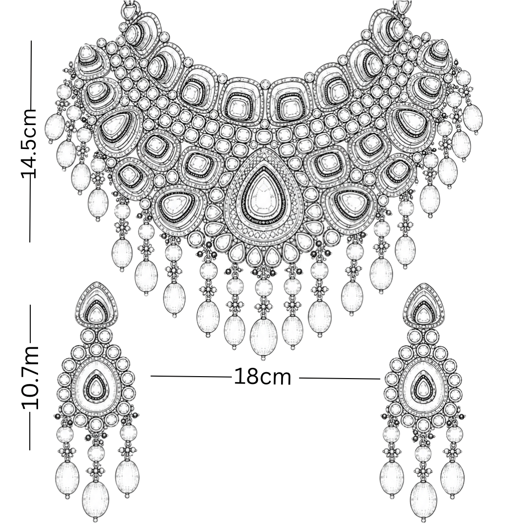 Polki Choker Set