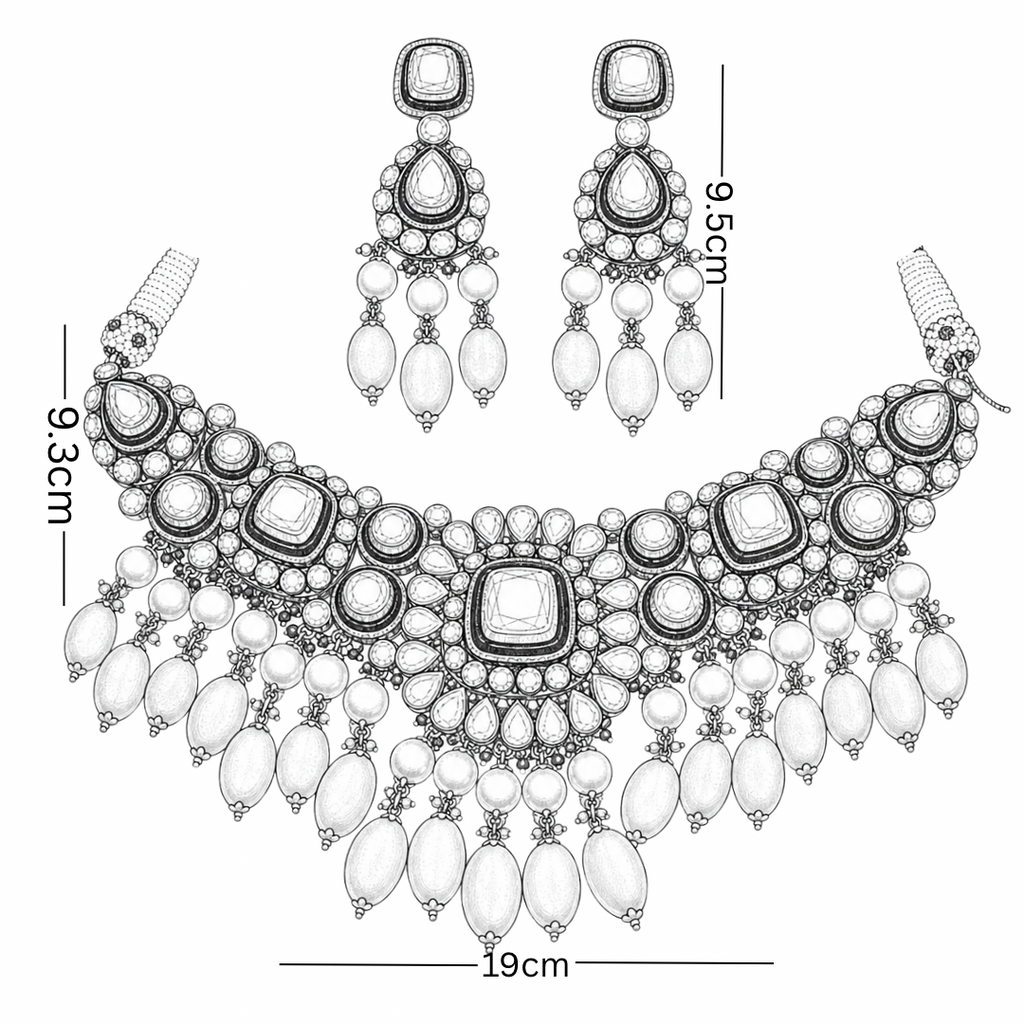Polki Choker Set
