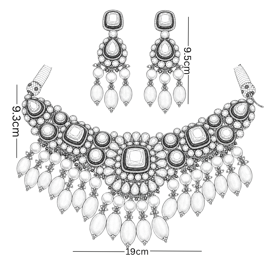 Polki Choker Set