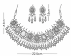 Red Navratan Guluband Set