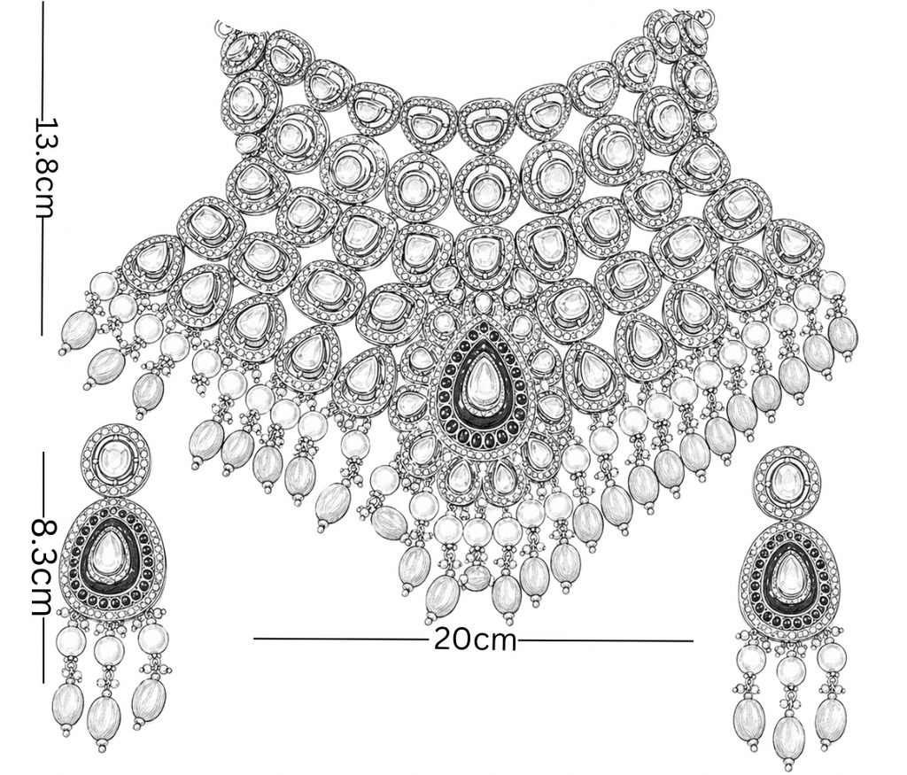 Polki Choker Set