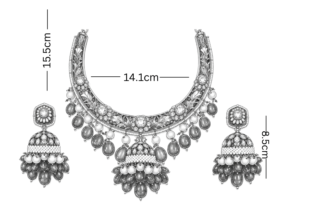 Heritage Meenakari Hasli