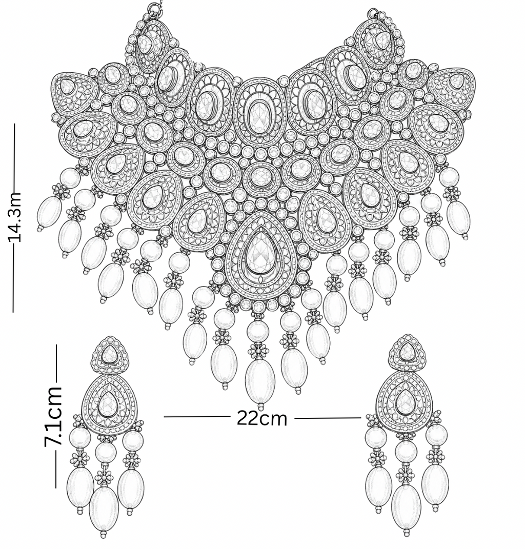 Polki Choker Set