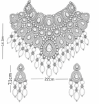 Polki Choker Set