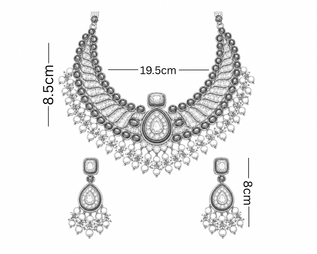 Emerald Pearl Polki Guluband
