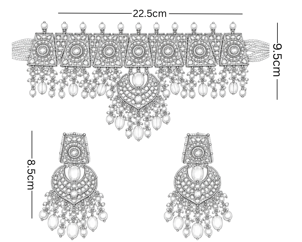 Chand Rani Polki Choker