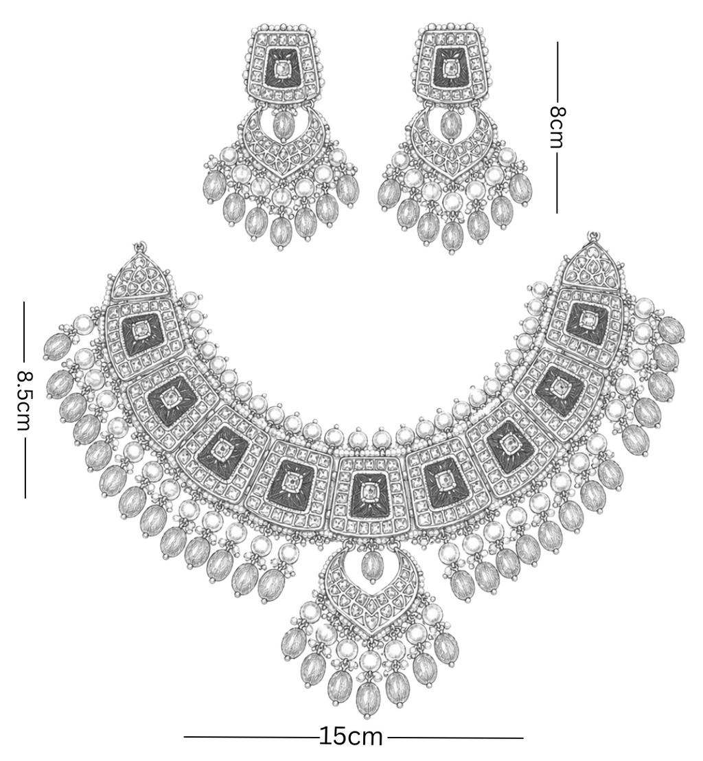 Polki Necklace Set