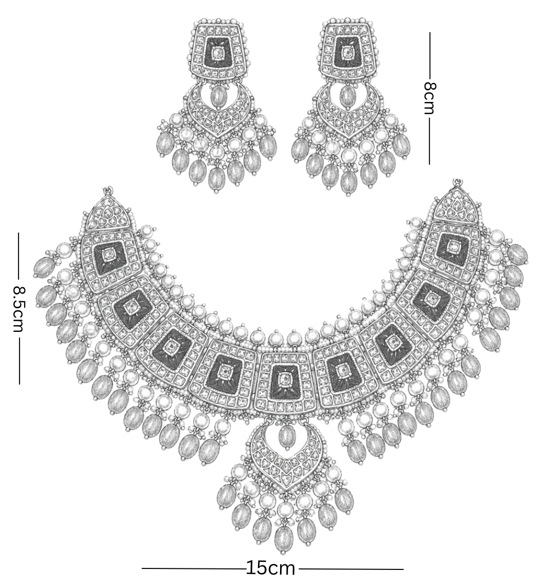Polki Necklace Set